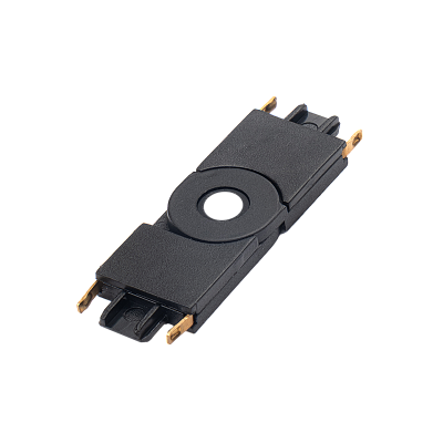 Коннектор MTR16 CR-BL черный поворотный для низковольтной трековой системы MTR16 40В